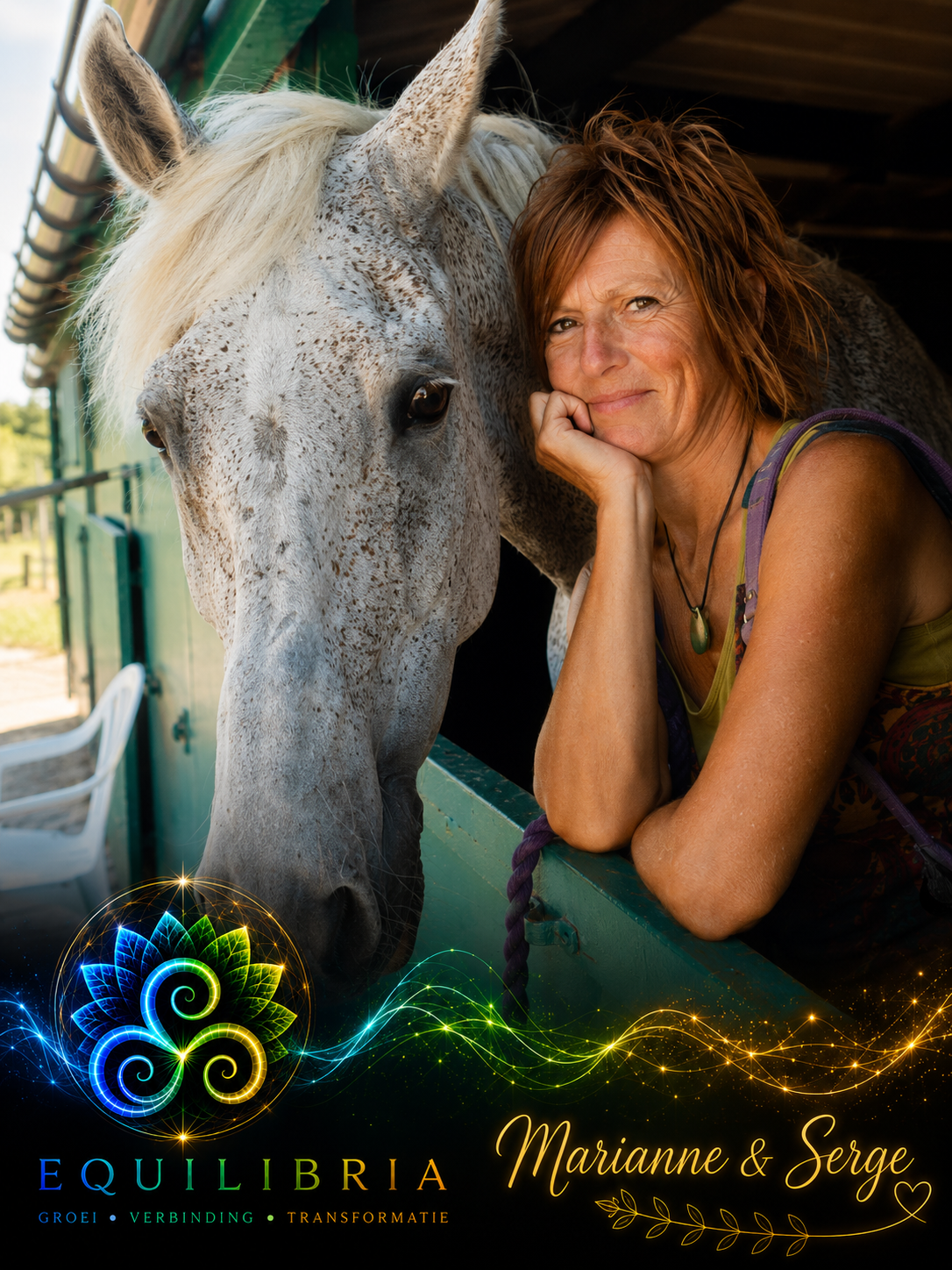 Marianne & Serge — Coaching met paarden
