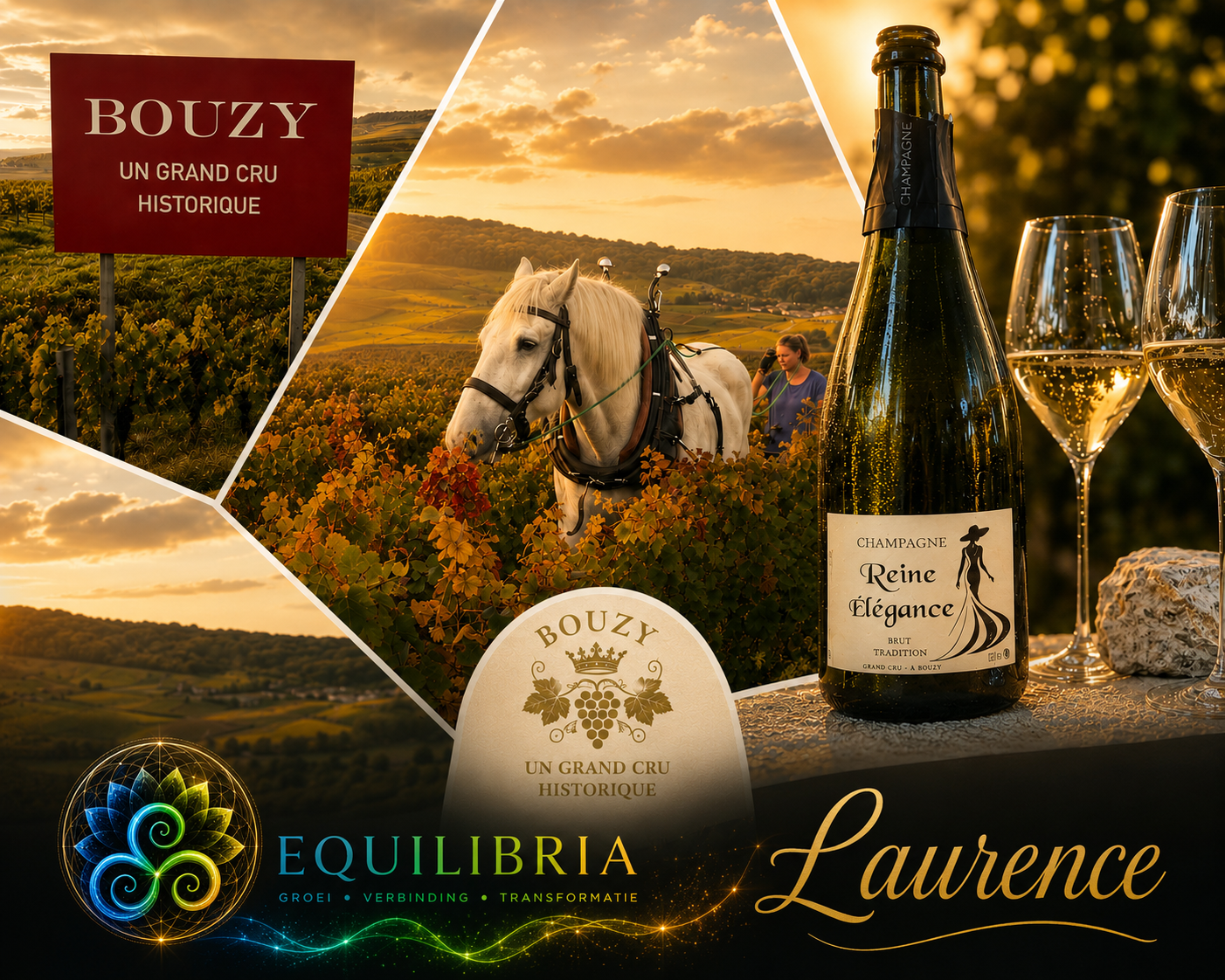 Laurence — Reine Élégance — Champagne Reine Élégance — Bouzy Grand Cru