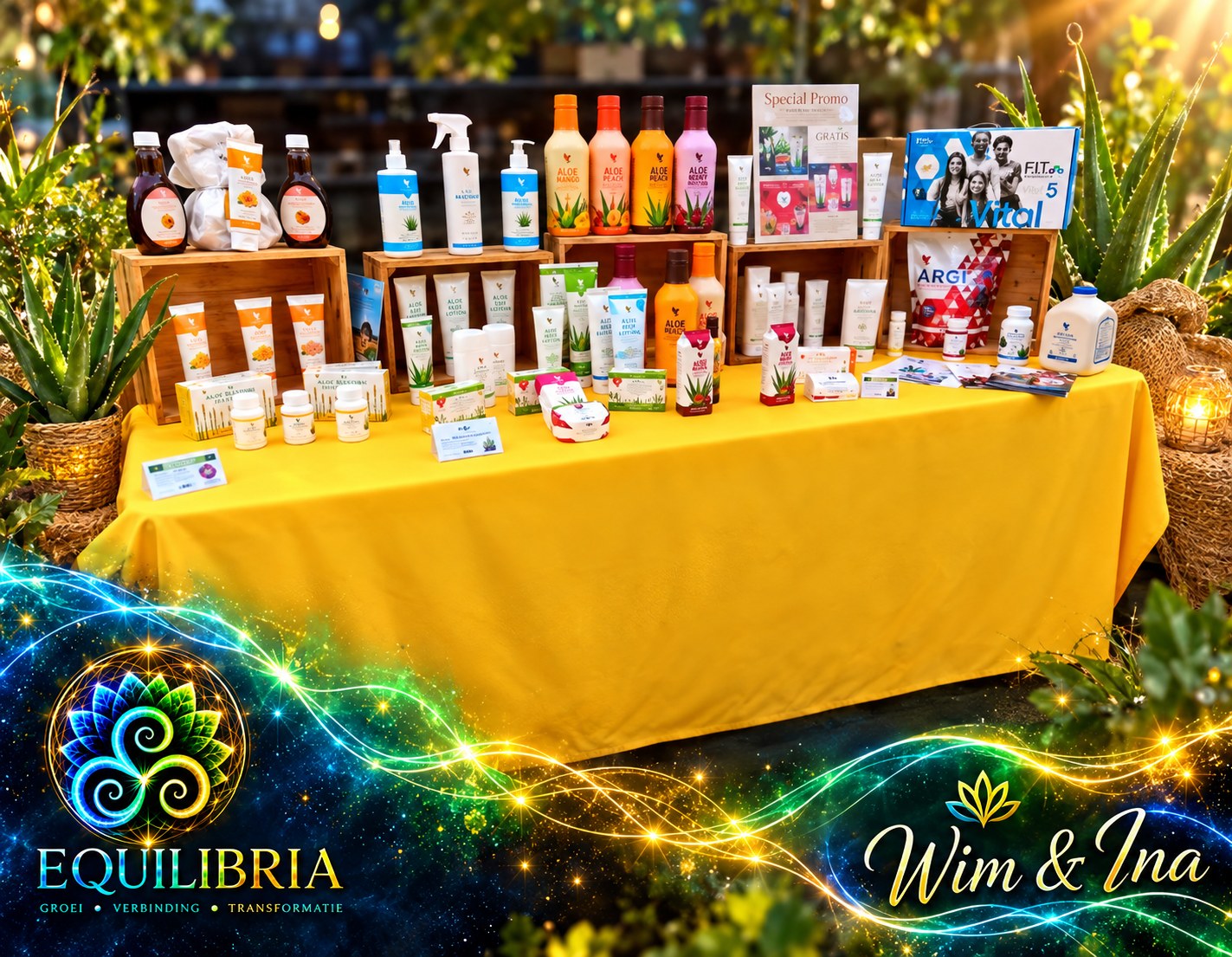 Wim en Ina — Forever Living — aloë vera producten voor gezondheid & welzijn